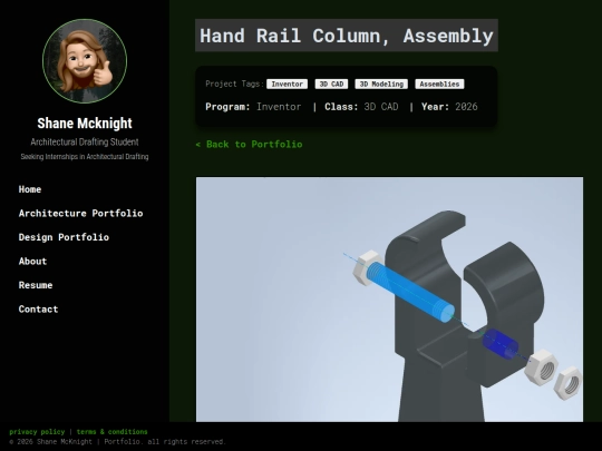 architecture-portfolio/hand-rail-column screenshot