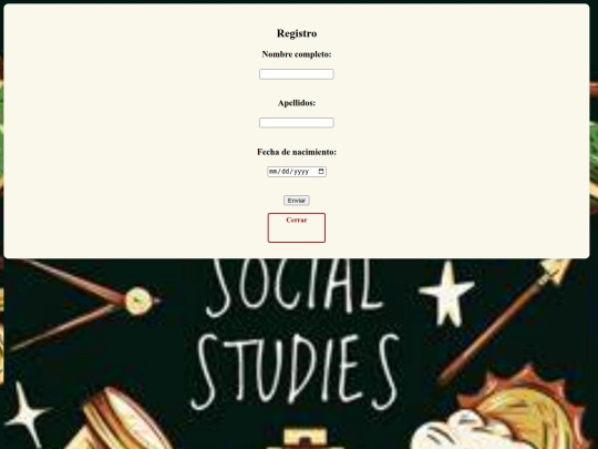 Registrate screenshot