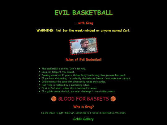 evilbasketball screenshot