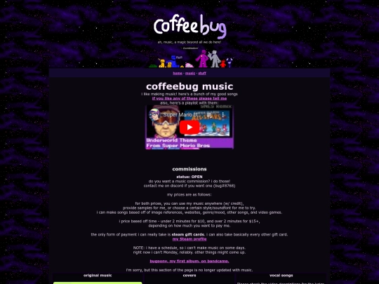 old-music screenshot