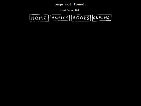 not_found screenshot
