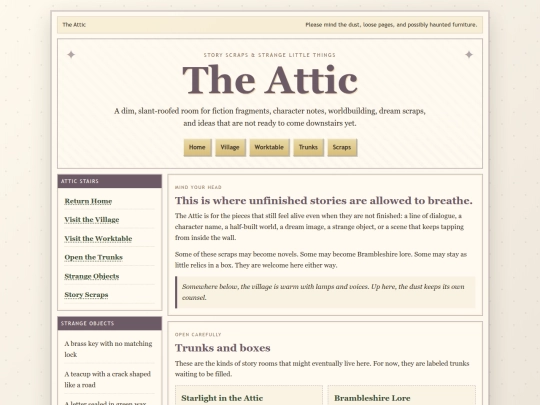 attic screenshot