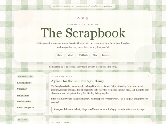 scrapbook screenshot