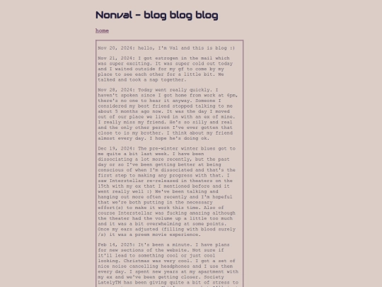 blog screenshot
