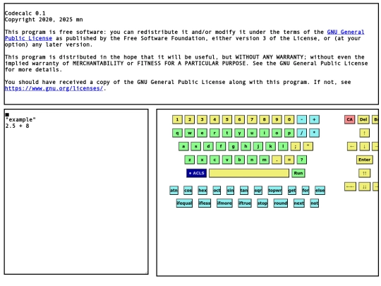 codecalc/codecalc01 screenshot