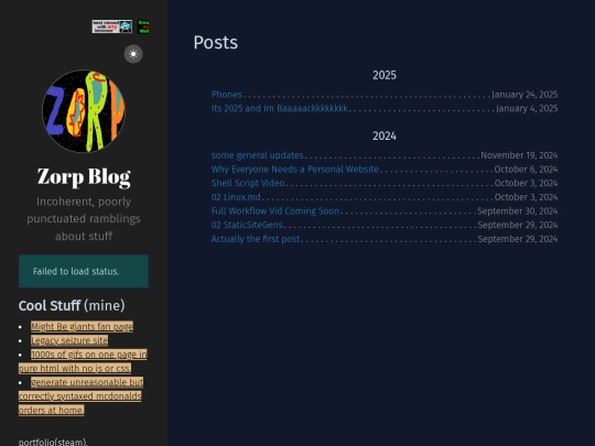 posts/page/3 screenshot