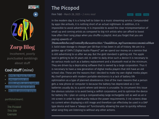 projects/piocopod screenshot