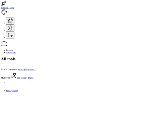 tools screenshot