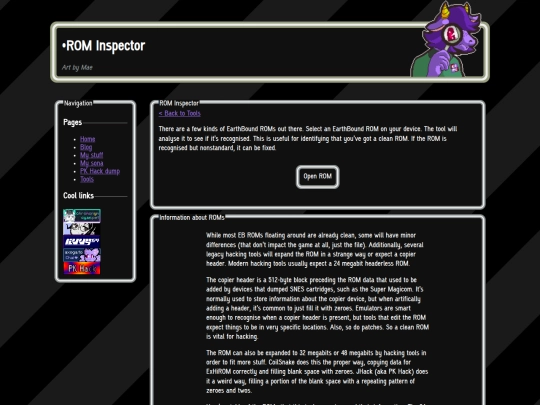 tools/rom_inspector screenshot