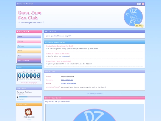 guestbook screenshot