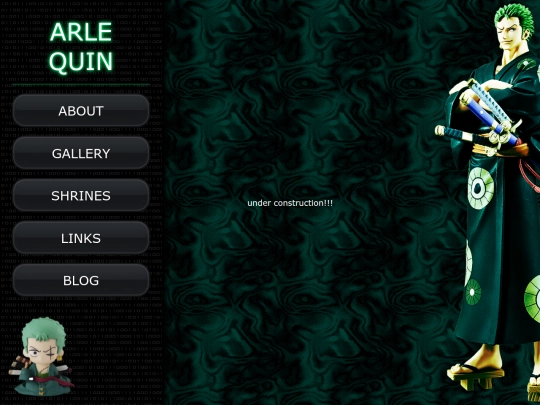 links screenshot