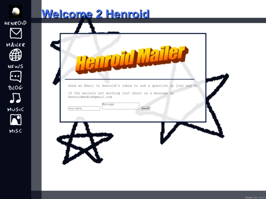 mailer screenshot