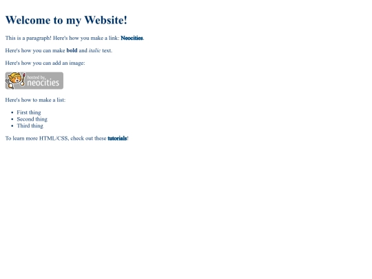 sitemap screenshot