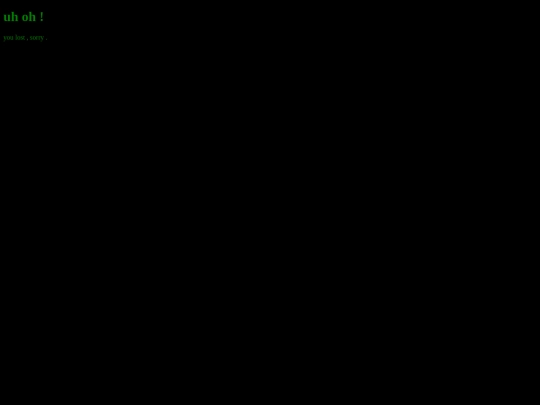 not_found screenshot
