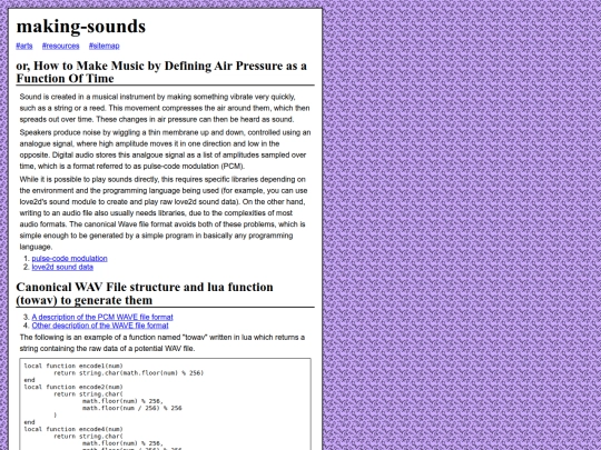 garden/making-sounds screenshot