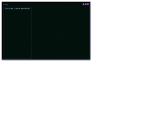 blog screenshot