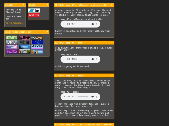 blog screenshot