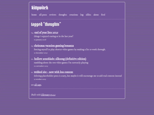 tags/thoughts screenshot