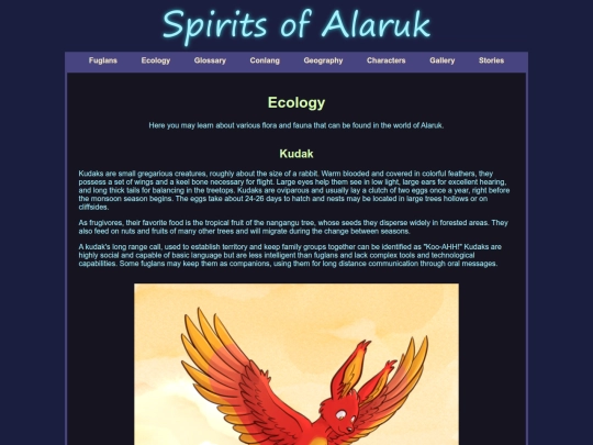 ecology screenshot