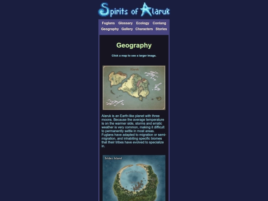 geography/mobile screenshot