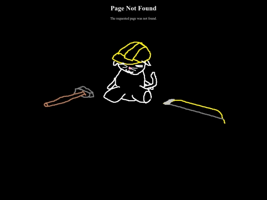 not_found screenshot