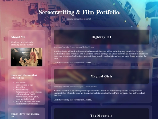 portfolio screenshot