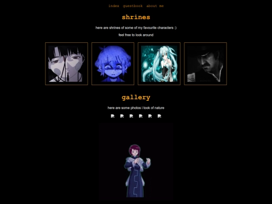 menu screenshot