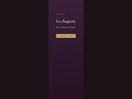 claqueta screenshot