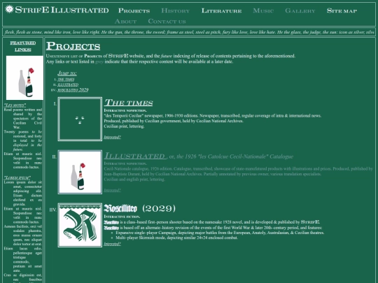 projects/home screenshot