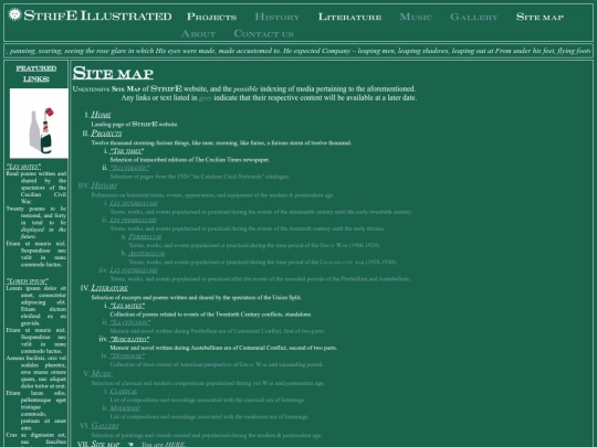 site-map screenshot