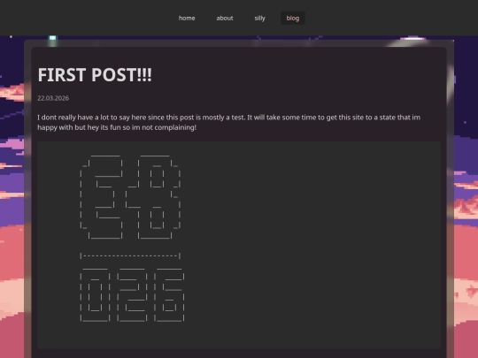 blog/22.03.2026-first-post screenshot