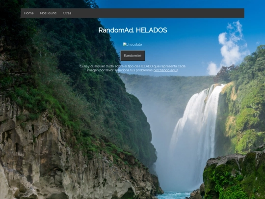 helados screenshot