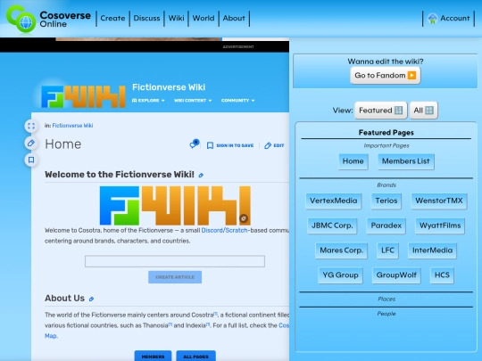 cosotra/wiki screenshot