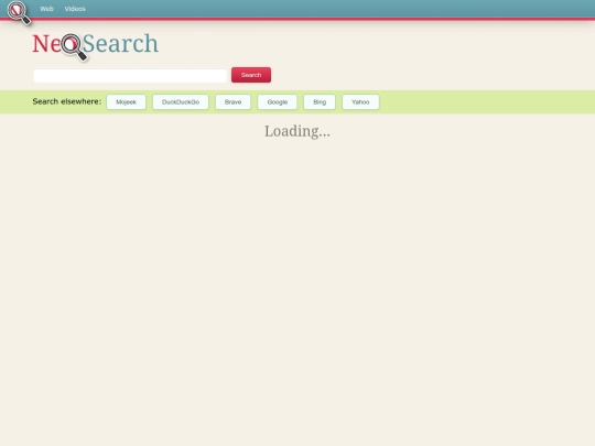neosearch/results screenshot