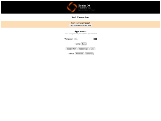 os/settings screenshot