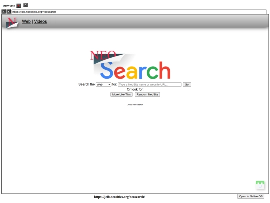 os/web screenshot