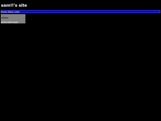 html/header screenshot