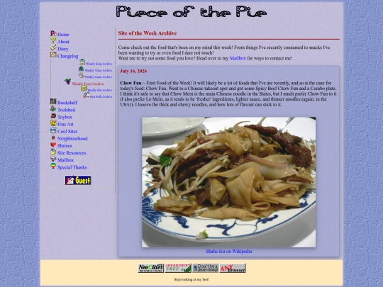 weekly_food screenshot