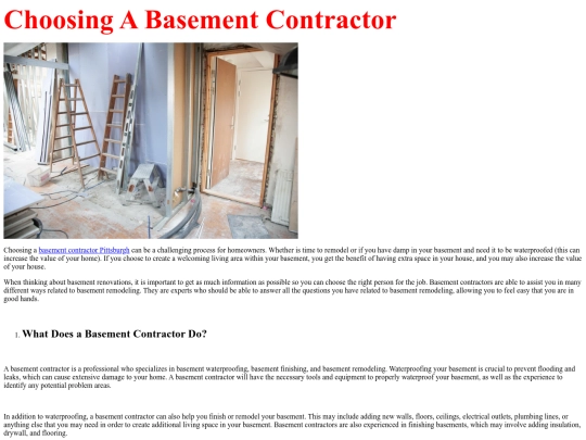 Choosing-A-Basement-Contractor screenshot