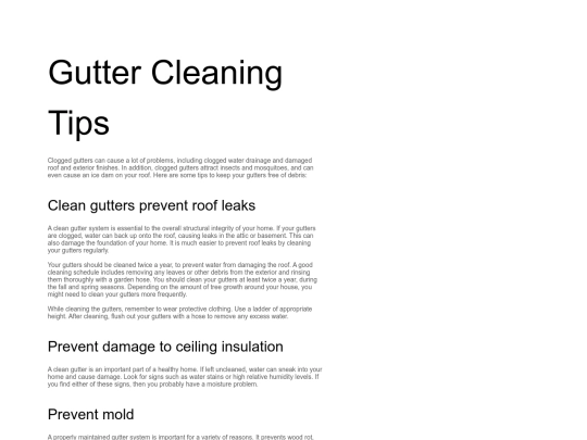 guttercleaningmapleridge. screenshot
