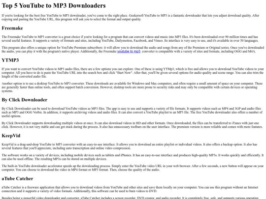 mp3toyt screenshot