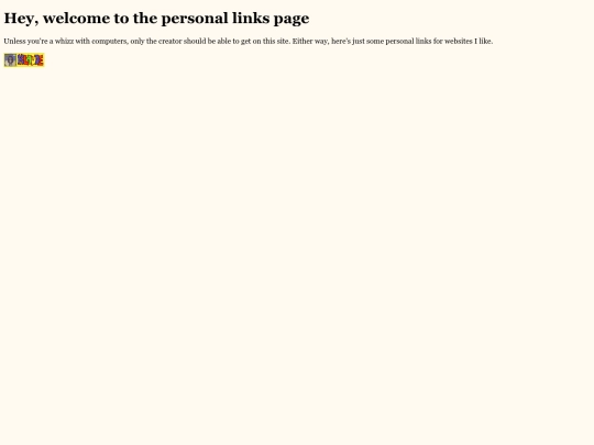 personallinks screenshot