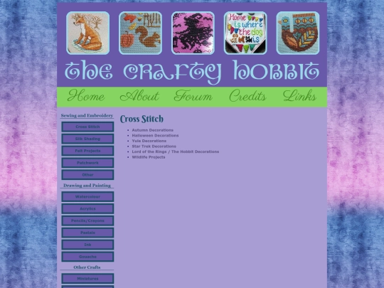 thecraftyhobbit/crossstitch screenshot