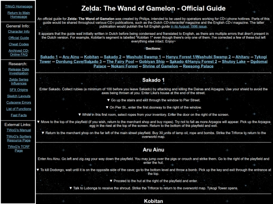 twog/guide screenshot