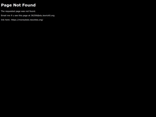 not_found screenshot