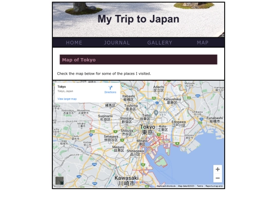 map screenshot