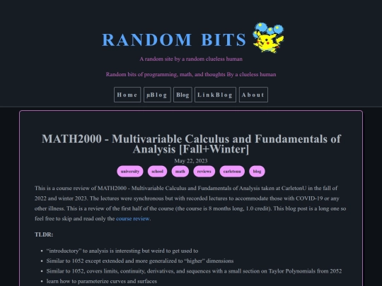 blog/math2000 screenshot