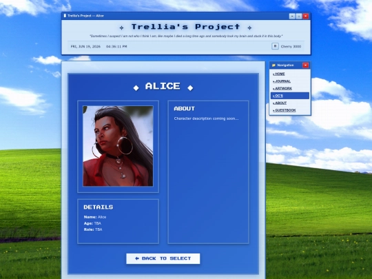 OCs/alice screenshot