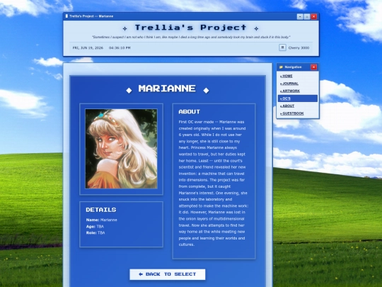 OCs/marianne screenshot