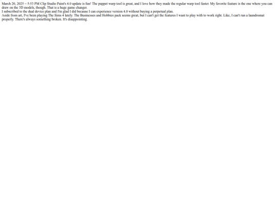 miniblog screenshot